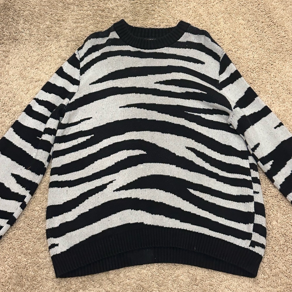 INC ZEBRA PRINT